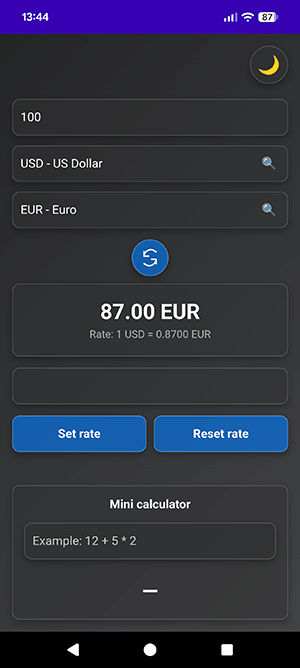 Just Currency Converter